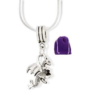 Dragon Mythical Charm Necklace Pendant Jewelry